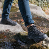 Thalina - Botas de trekking unisex para exteriores – impermeables, con amortiguación, de caña alta