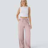 Charlaine | Pantalones de lino cómodos y transpirables con elegantes perneras