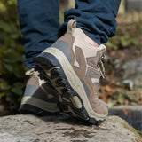Thalina - Botas de trekking unisex para exteriores – impermeables, con amortiguación, de caña alta