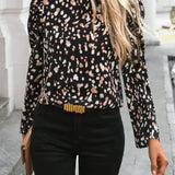 Sylvia | Blusa femenina vintage con volantes, elegante y romántica