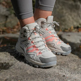 Thalina - Botas de trekking unisex para exteriores – impermeables, con amortiguación, de caña alta
