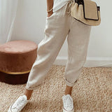 Carmen | Pantalón Casual de Lino