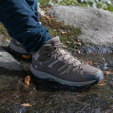 Thalina - Botas de trekking unisex para exteriores – impermeables, con amortiguación, de caña alta