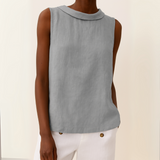 Anette | Blusa Sin Mangas de Alta Calidad
