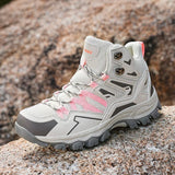Thalina - Botas de trekking unisex para exteriores – impermeables, con amortiguación, de caña alta