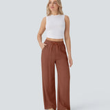 Charlaine | Pantalones de lino cómodos y transpirables con elegantes perneras