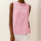 Anette | Blusa Sin Mangas de Alta Calidad