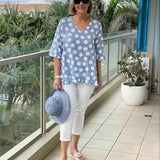 Margo | Top Impreso Vintage