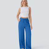 Charlaine | Pantalones de lino cómodos y transpirables con elegantes perneras