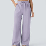 Charlaine | Pantalones de lino cómodos y transpirables con elegantes perneras