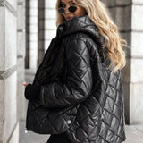 Lyla | Chaqueta acolchada para mujer en color vino