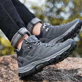 Thalina - Botas de trekking unisex para exteriores – impermeables, con amortiguación, de caña alta