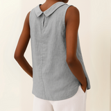 Anette | Blusa Sin Mangas de Alta Calidad