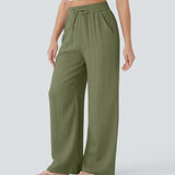 Charlaine | Pantalones de lino cómodos y transpirables con elegantes perneras