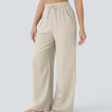 Charlaine | Pantalones de lino cómodos y transpirables con elegantes perneras