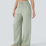 Charlaine | Pantalones de lino cómodos y transpirables con elegantes perneras