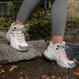 Thalina - Botas de trekking unisex para exteriores – impermeables, con amortiguación, de caña alta