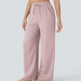 Charlaine | Pantalones de lino cómodos y transpirables con elegantes perneras