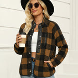 Zara | Chaqueta polar acogedora para mujer con diseño western azteca, estilo cálido y casual