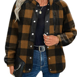 Zara | Chaqueta polar acogedora para mujer con diseño western azteca, estilo cálido y casual