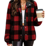 Zara | Chaqueta polar acogedora para mujer con diseño western azteca, estilo cálido y casual