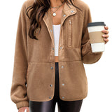 Zara | Chaqueta polar acogedora para mujer con diseño western azteca, estilo cálido y casual