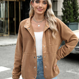 Zara | Chaqueta polar acogedora para mujer con diseño western azteca, estilo cálido y casual