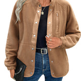 Zara | Chaqueta polar acogedora para mujer con diseño western azteca, estilo cálido y casual