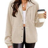 Zara | Chaqueta polar acogedora para mujer con diseño western azteca, estilo cálido y casual