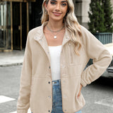 Zara | Chaqueta polar acogedora para mujer con diseño western azteca, estilo cálido y casual