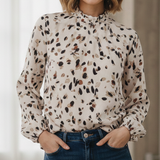 Sylvia | Blusa femenina vintage con volantes, elegante y romántica