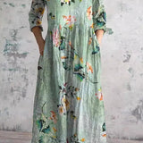 Elara | Vestido Floral Ligero y Sin Esfuerzo