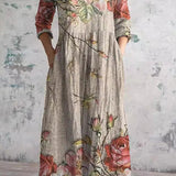 Elara | Vestido Floral Ligero y Sin Esfuerzo