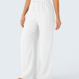 Charlaine | Pantalones de lino cómodos y transpirables con elegantes perneras