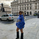 Magda | Suéter oversize de mujer con cuello alto