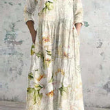 Elara | Vestido Floral Ligero y Sin Esfuerzo