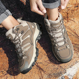 Thalina - Botas de trekking unisex para exteriores – impermeables, con amortiguación, de caña alta