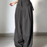 Lunara - Pantalones Anchos de Mujer con Cintura Alta