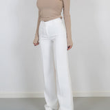 Lena | Pantalones elegantes de mujer de cintura alta