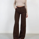 Lena | Pantalones elegantes de mujer de cintura alta