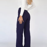 Lena | Pantalones elegantes de mujer de cintura alta