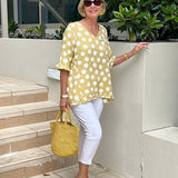 Margo | Top Impreso Vintage