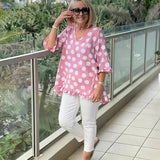 Margo | Top Impreso Vintage