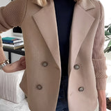 Velvet - Abrigo de lana elegante para mujeres en el camino al trabajo