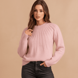 Angelika | Suéter de cachemira suave