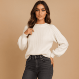Angelika | Suéter de cachemira suave