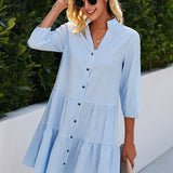 Shanna | Vestido Midi Flowy para el Día